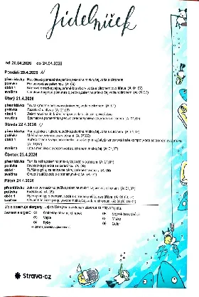 Aktuální jídelníček